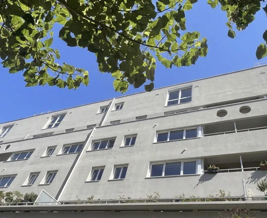 Façade d’immeuble après ravalement