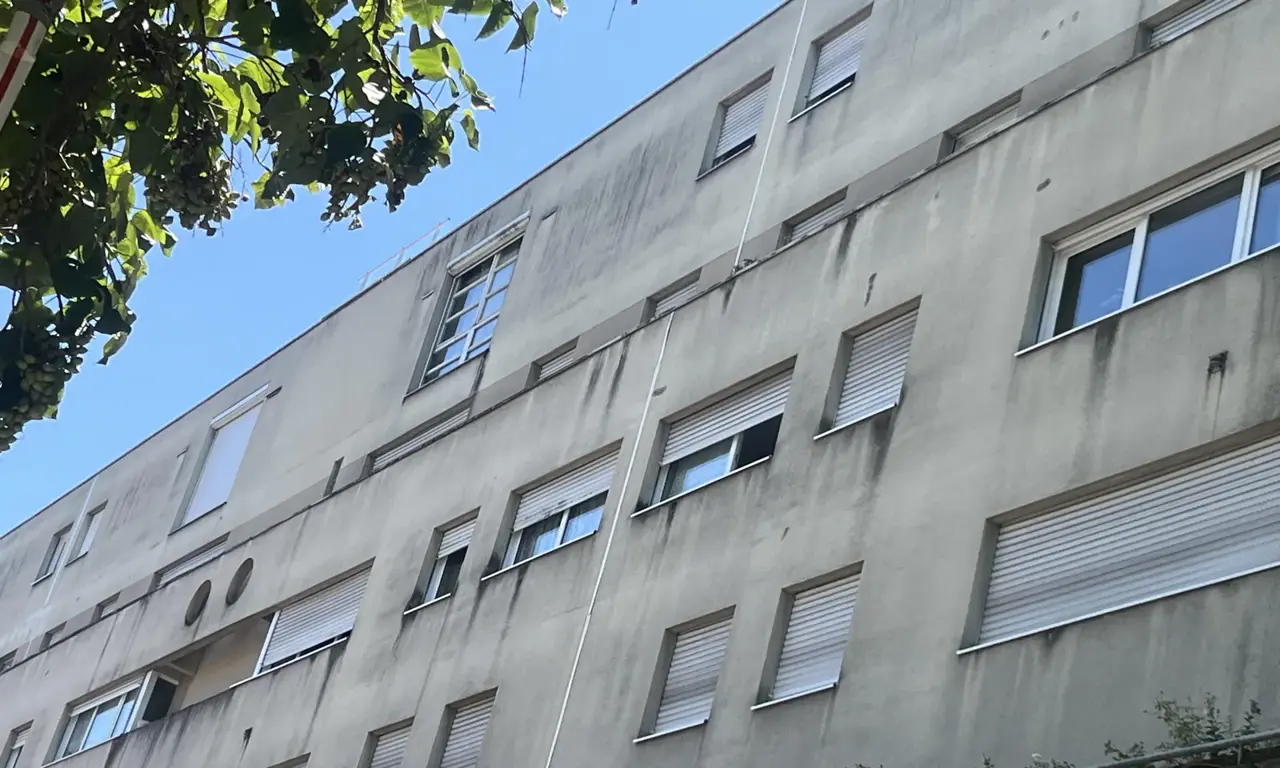 Avant travaux : façade d’un immeuble